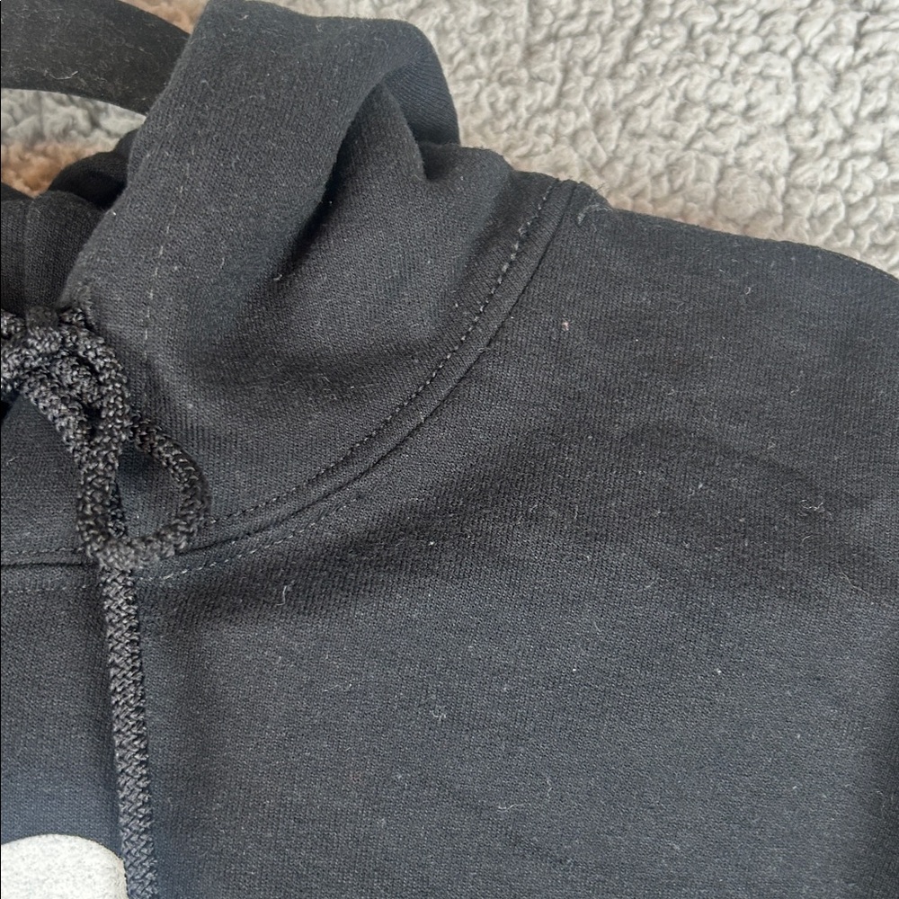 Gudetama Sanrio Hoodie Long Sleeve Black Hoodie Sweatershit Women’s, Size M - Picture 12 of 16